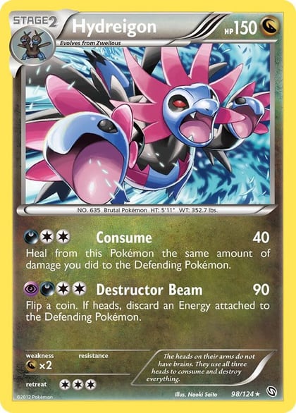 Hydreigon (98), Dragons Exalted 98/124