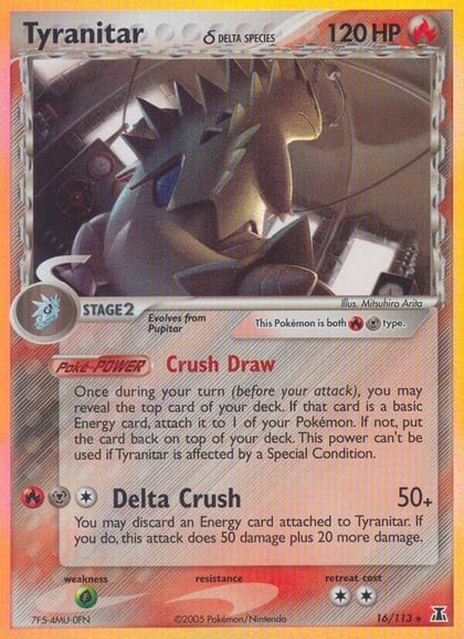 Tyranitar (Delta Species), Delta Species 16/113