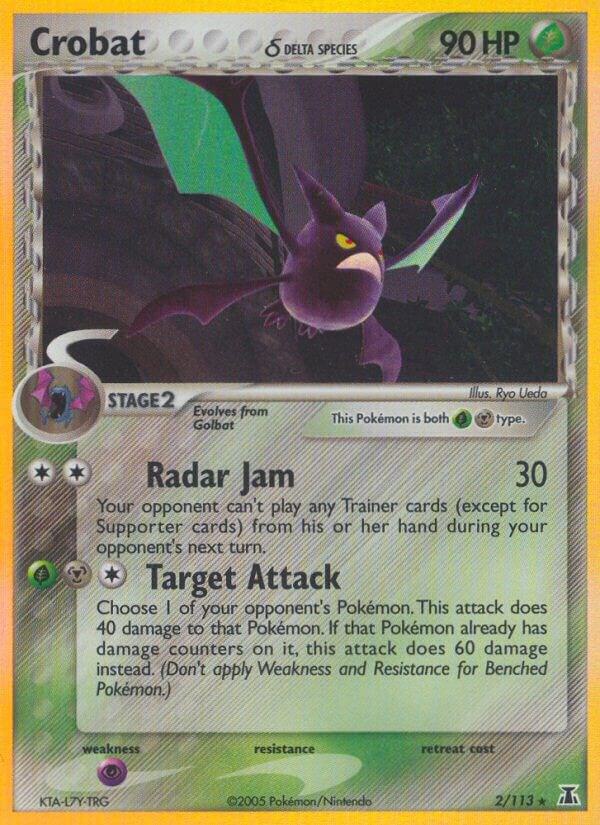 Crobat (Delta Species), Delta Species 2/113