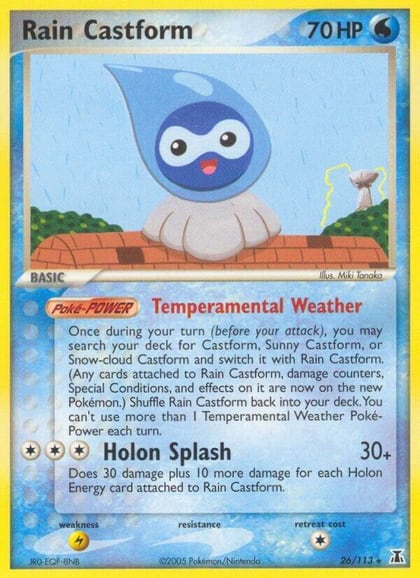 Rain Castform, Delta Species 26/113