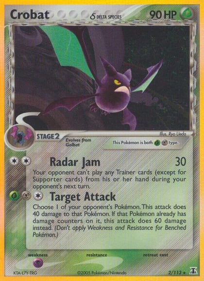 Crobat (Delta Species), Delta Species 2/113