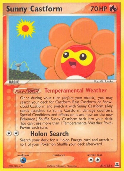 Sunny Castform, Delta Species 31/113