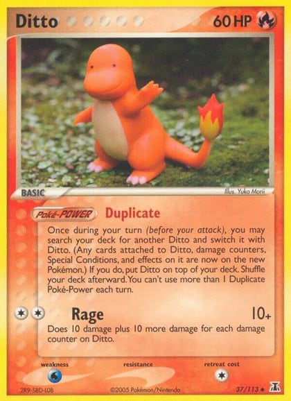 Ditto - 037/113 (Charmander), Delta Species 37/113