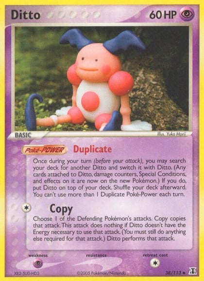Ditto - 038/113 (Mr. Mime), Delta Species 38/113
