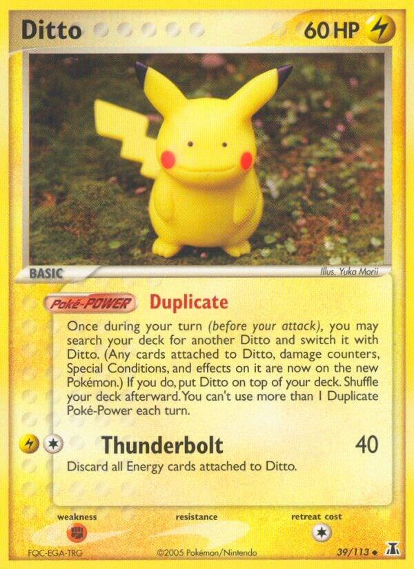 Ditto - 039/113 (Pikachu), Delta Species 39/113