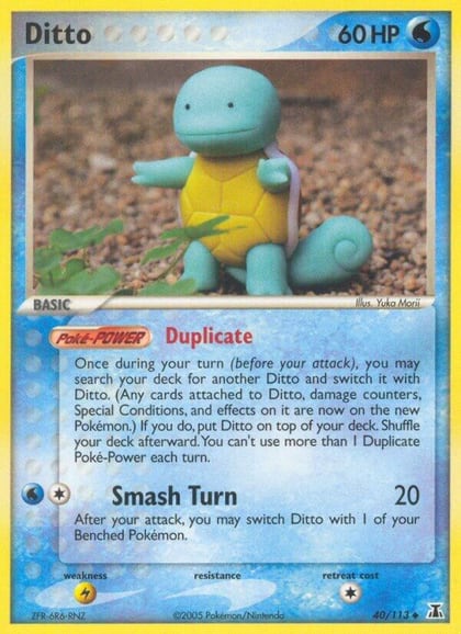 Ditto - 040/113 (Squirtle), Delta Species 40/113