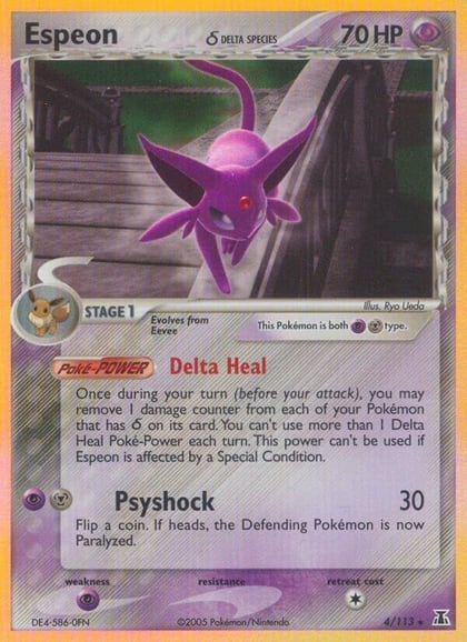 Espeon (Delta Species), Delta Species 4/113