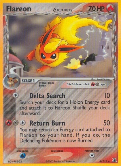 Flareon (Delta Species), Delta Species 5/113