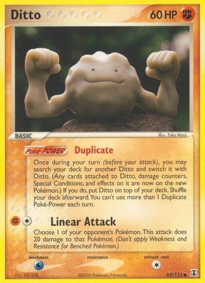Ditto (Geodude), Delta Species 62/113