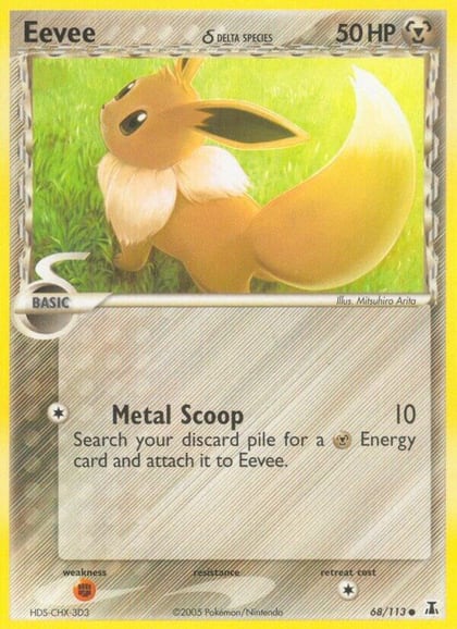 Eevee - 068/113, Delta Species 68/113