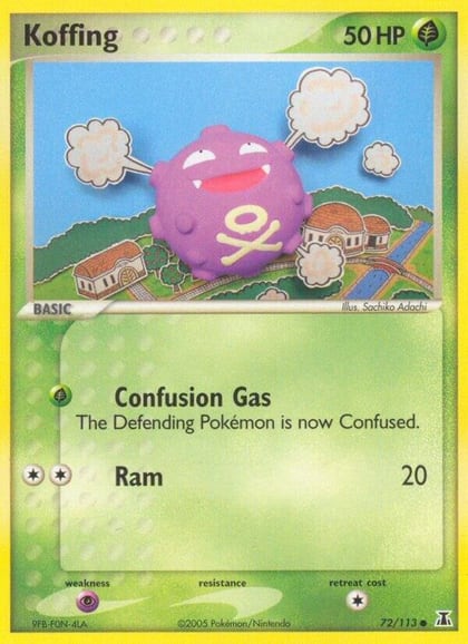 Koffing, Delta Species 72/113