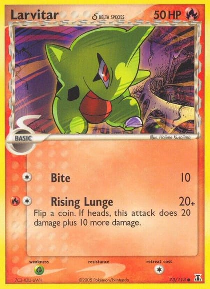 Larvitar (Delta Species), Delta Species 73/113