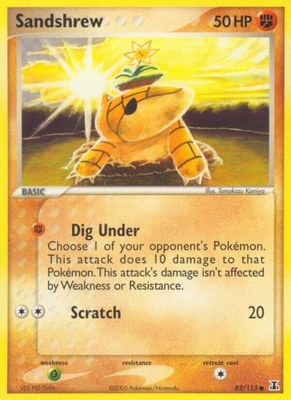 Sandshrew, Delta Species 82/113