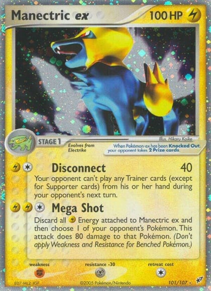 Manectric ex, Deoxys 101/107