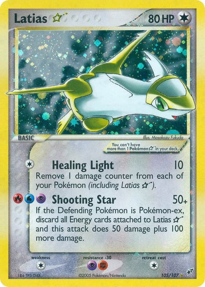 Latias Star, Deoxys 105/107