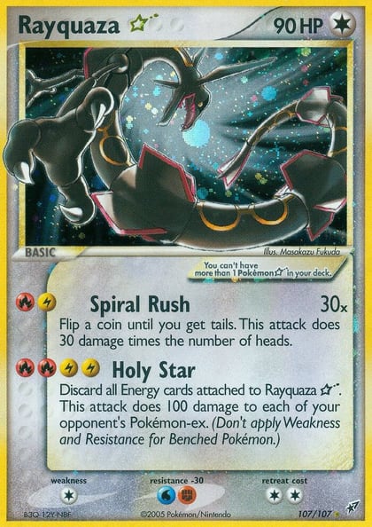 Rayquaza Star, Deoxys 107/107