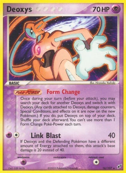 Deoxys (Normal Forme), Deoxys 16/107