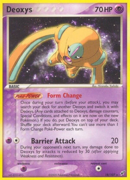 Deoxys (Defense Forme), Deoxys 18/107