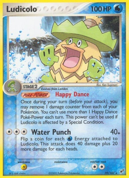 Ludicolo - 019/107, Deoxys 19/107