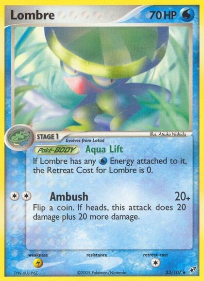 Lombre - 033/107, Deoxys 33/107