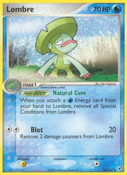 Lombre - 034/107, Deoxys 34/107