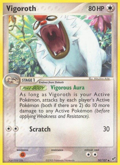 Vigoroth, Deoxys 50/107