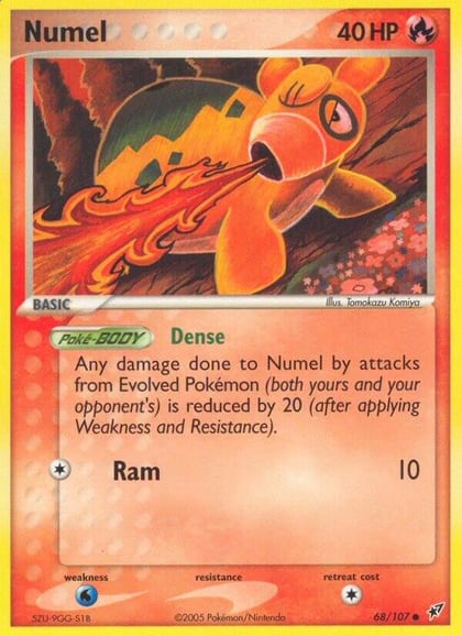 Numel, Deoxys 68/107