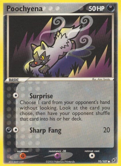 Poochyena, Deoxys 70/107