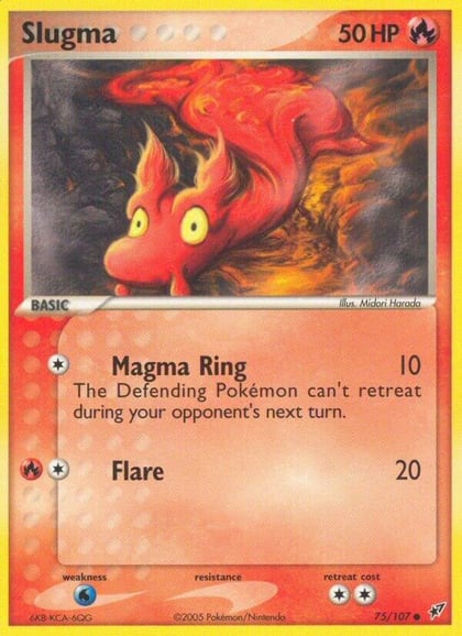 Slugma - 075/107, Deoxys 75/107