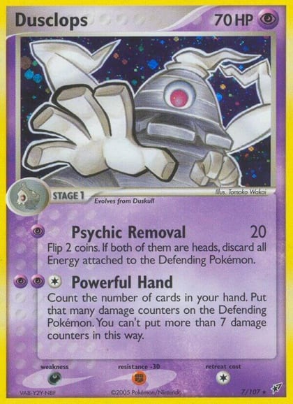 Dusclops, Deoxys 7/107