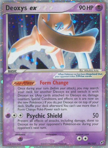 Deoxys ex (Defense Forme), Deoxys 99/107