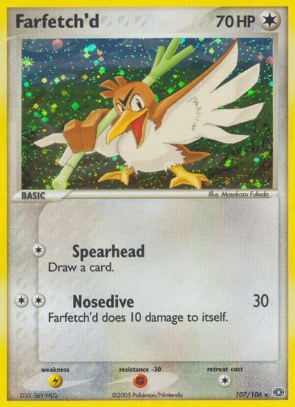 Farfetch'd (Secret Rare), Emerald 107/106