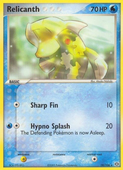 Relicanth, Emerald 18/106