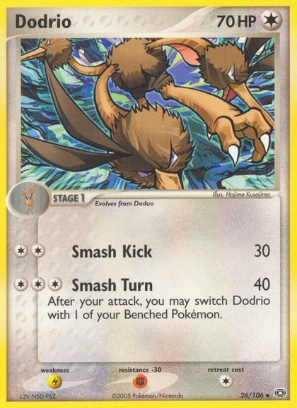 Dodrio, Emerald 26/106