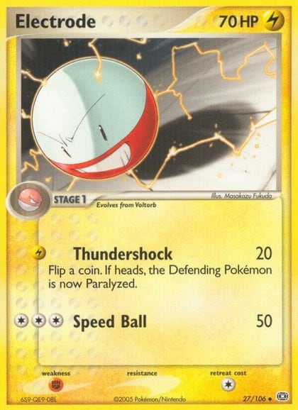 Electrode, Emerald 27/106