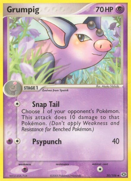 Grumpig - 030/106, Emerald 30/106