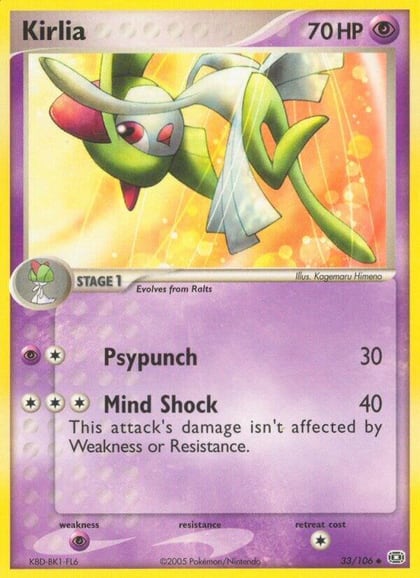 Kirlia, Emerald 33/106