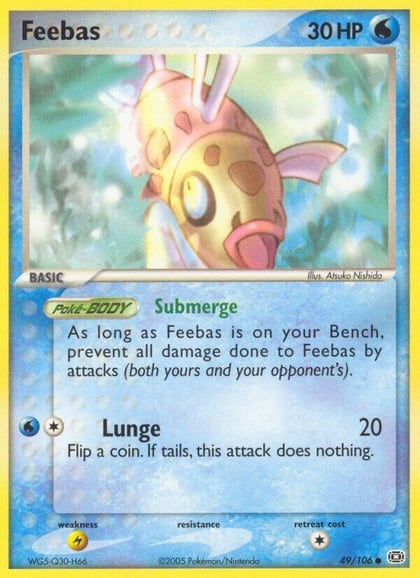 Feebas - 049/106, Emerald 49/106