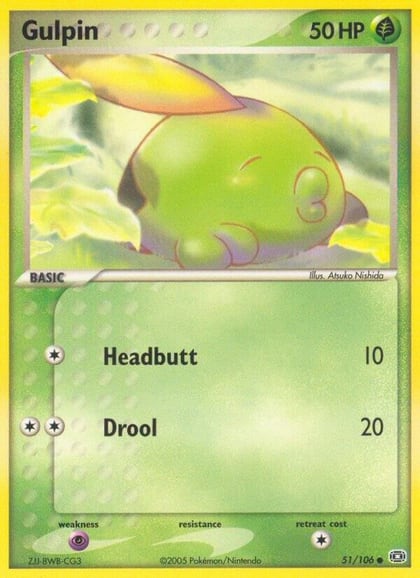 Gulpin, Emerald 51/106