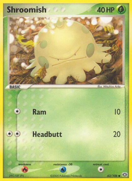 Shroomish, Emerald 63/106