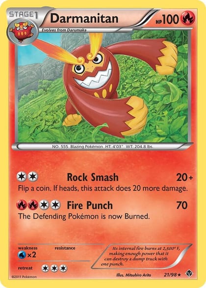 Darmanitan, Emerging Powers 21/98
