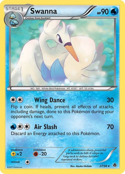 Swanna, Emerging Powers 27/98