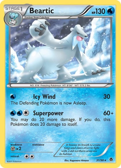 Beartic (31), Emerging Powers 31/98