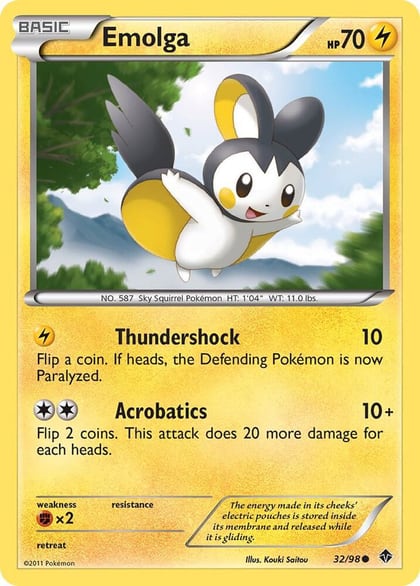 Emolga, Emerging Powers 32/98