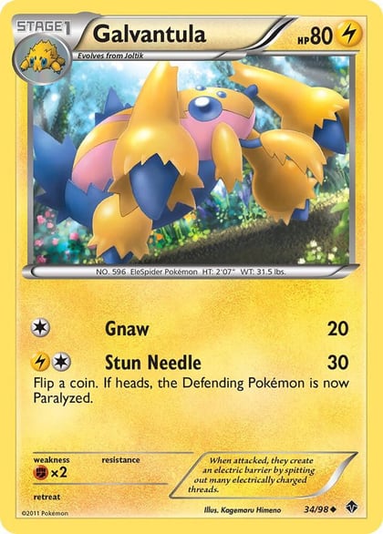 Galvantula, Emerging Powers 34/98