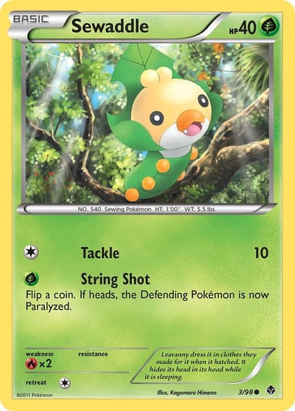 Sewaddle (3), Emerging Powers 3/98