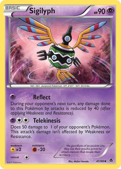 Sigilyph (41), Emerging Powers 41/98