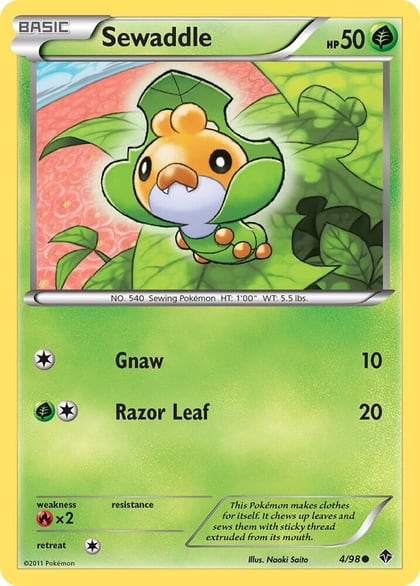 Sewaddle (4), Emerging Powers 4/98