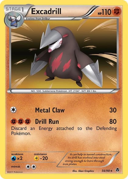 Excadrill (56), Emerging Powers 56/98