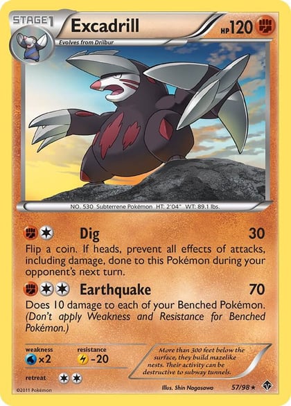 Excadrill (57), Emerging Powers 57/98